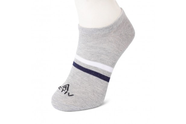 Everyday low-cut with stripes socks - Pack of 4