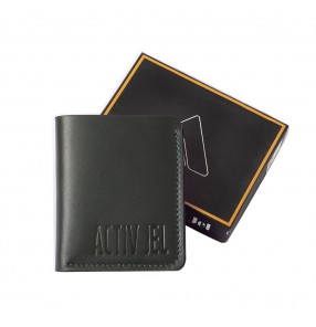 Activ Imperial Bi-fold Leather Wallet * Dark Green