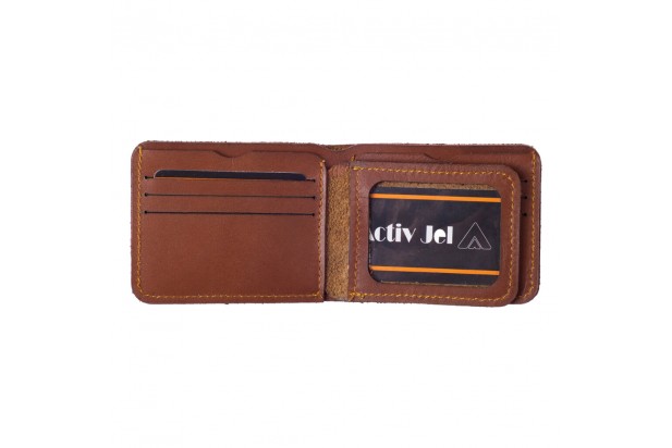 Activ Imperial Bi-fold Leather Wallet * Cinnamon