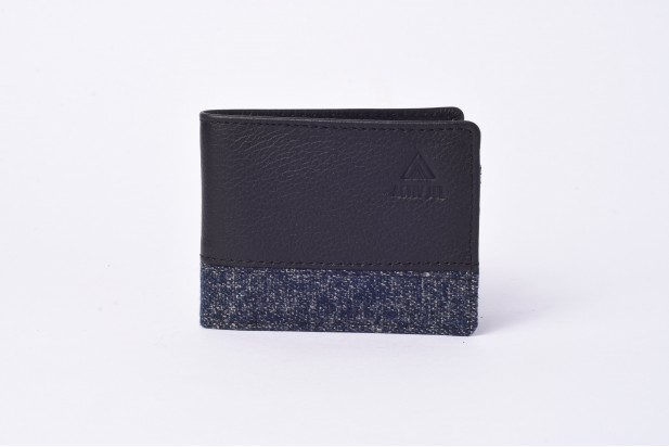 Leather x Denim Wallet