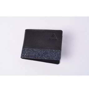 Leather x Denim Wallet