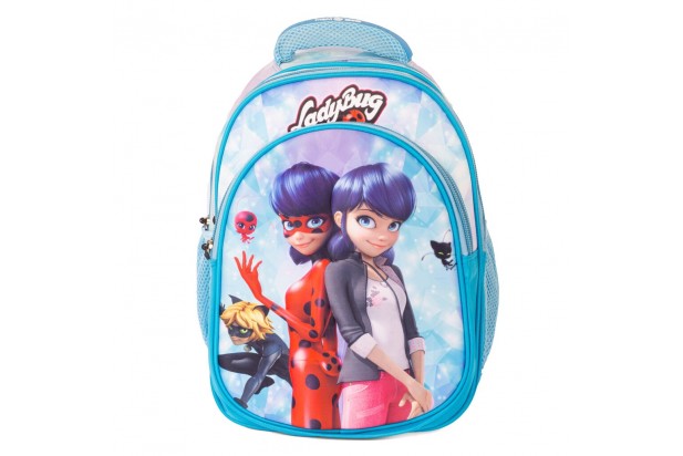 LadyBug - Light Blue Backpack