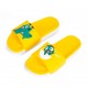 Smiley Dino - Yellow  Slippers