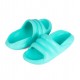 Turquoise Bubbles slippers