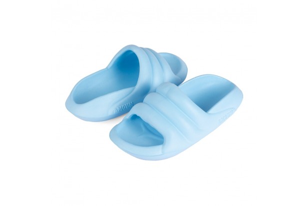 Baby Blue Bubbles slippers