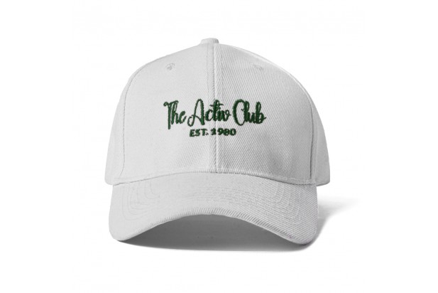 The Activ Club Cap with adjustable strap - White