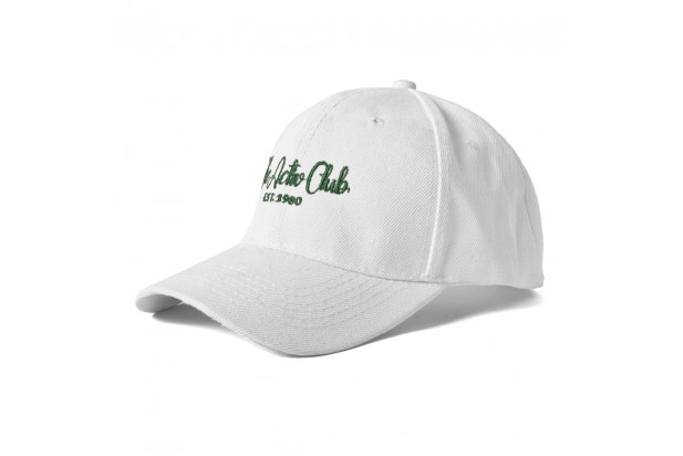 The Activ Club Cap with adjustable strap - White