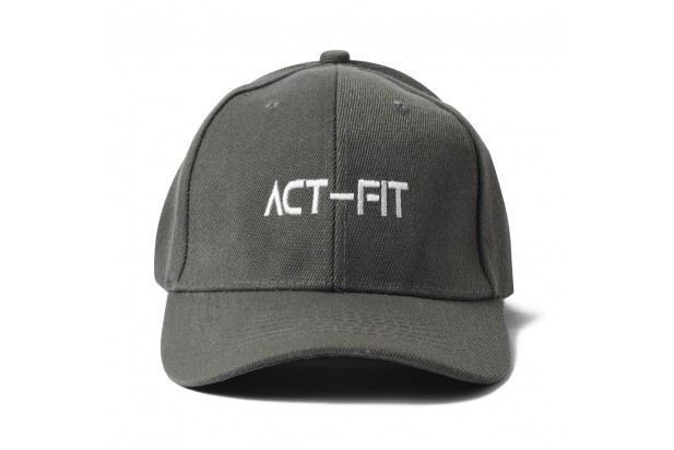 Act-Fit Cap with adjustable strap - Grey