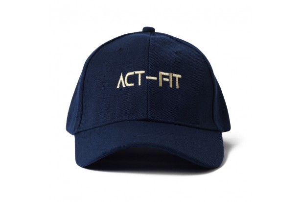 Act-Fit Cap with adjustable strap - Navy Blue