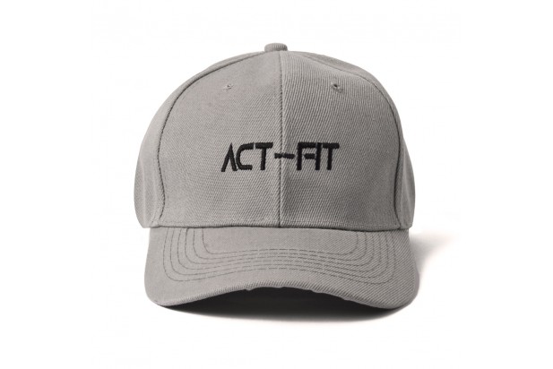 Act-Fit Cap with adjustable strap - Light Grey
