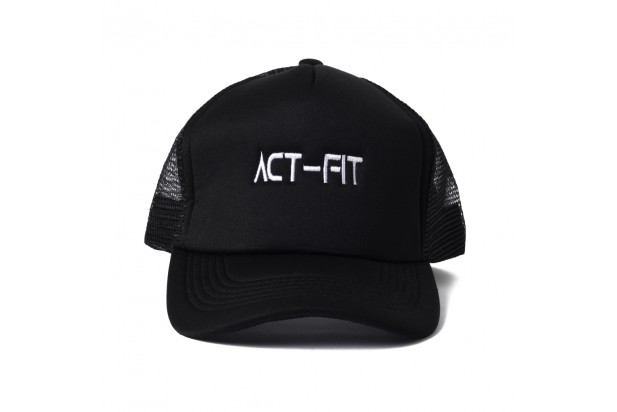 Act-Fit Cap with adjustable strap - Black