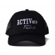 Activate your mind Cap with adjustable strap - Black