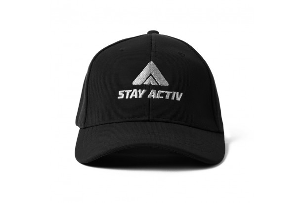 Stay Activ Cap with adjustable strap - Black