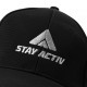 Stay Activ Cap with adjustable strap - Black