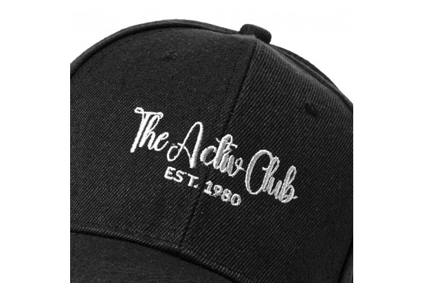 The Activ Club Cap with adjustable strap - Black