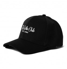 The Activ Club Cap with adjustable strap - Black