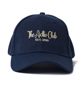 The Activ Club Cap with adjustable strap - Navy Blue