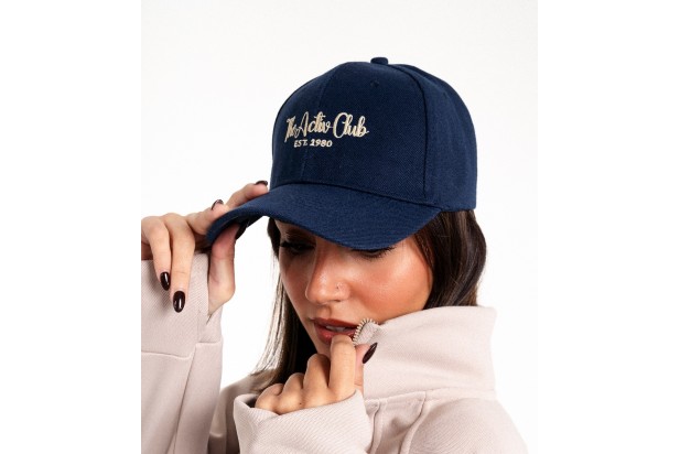 The Activ Club Cap with adjustable strap - Navy Blue