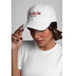 The Activ Club Cap with adjustable strap - White