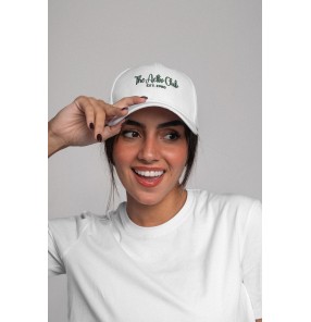 The Activ Club Cap with adjustable strap - White