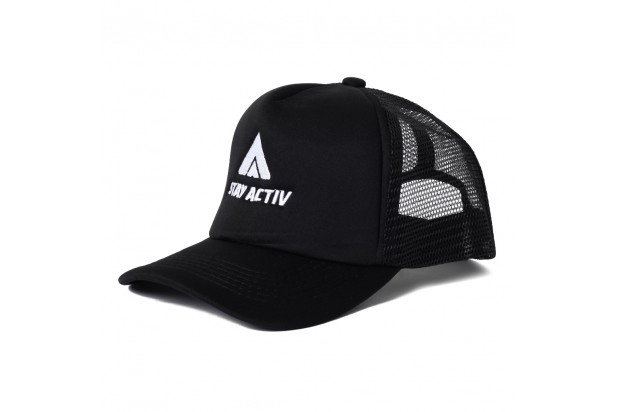 Stay Activ Cap with adjustable strap - Black