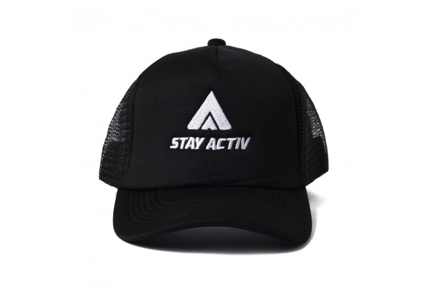 Stay Activ Cap with adjustable strap - Black