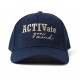 Activate your mind Cap with adjustable strap - Navy Blue