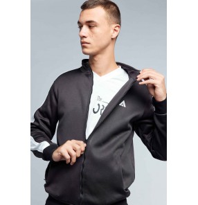 Joker Hoodie in Black N White