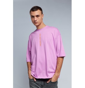 Everything is Temporary Oversized T-shirt - Lavender 