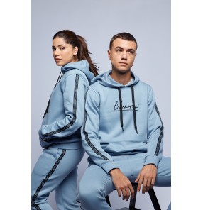 Like No Man Unisex Sweatshirt - Baby Blue 