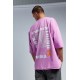 Everything is Temporary Oversized T-shirt - Lavender 