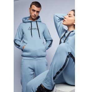 Like No Man Unisex Sweatshirt - Baby Blue 