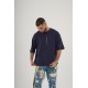 Extraordinary Oversized Navy Blue Tee