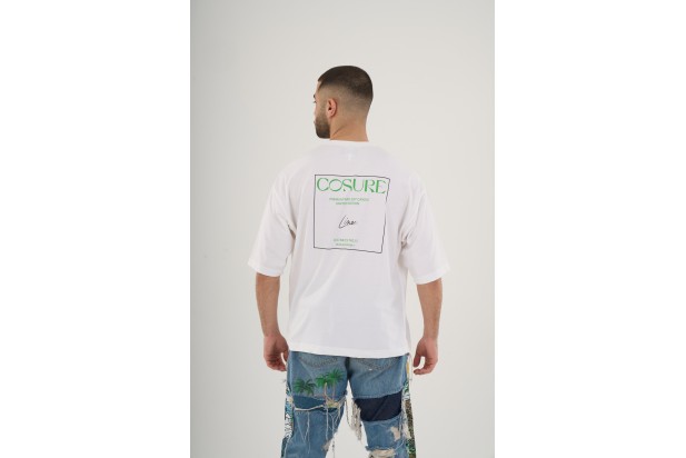 Cosure Oversized White Tee