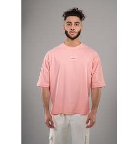 UnKnown Oversized Salmon Pink Tee