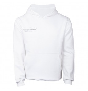 I am Who I am Sweatshirt - White