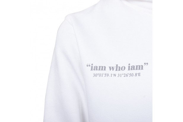 I am Who I am Sweatshirt - White