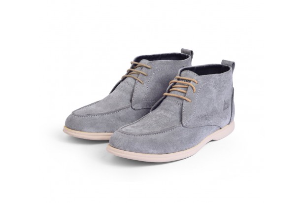 ActVintage Classic Look Chelsea Half Boots Chamois x Rubber - Grey