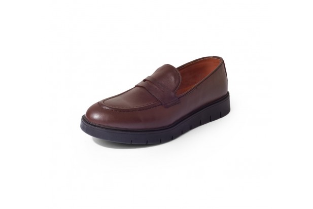 ActVintage Comfy Leather Oxfords 03 - Chocolate Brown