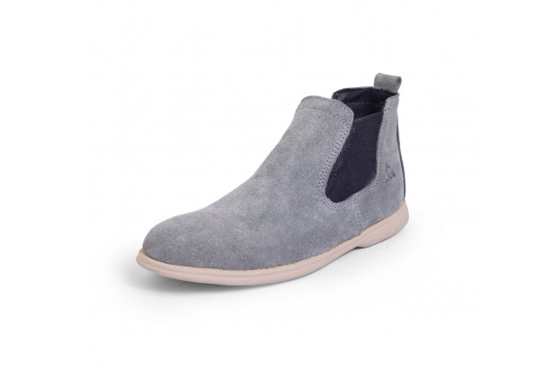 ActVintage Classic formal look Half Boots Chamois x Rubber - Grey