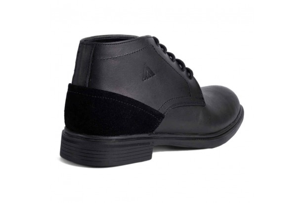 ActVintage leather Half Boots – Black