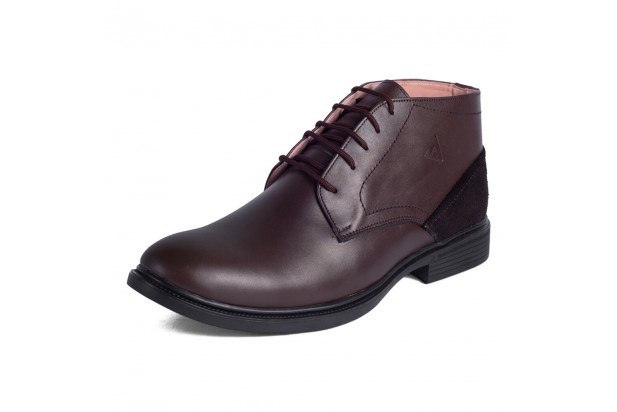 ActVintage leather Half Boots – Reddish Brown