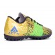 AJ Gamer Gold x Lime Green Soccer Sneakers