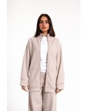 DynaMotion Taupe Track Top