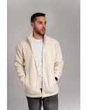 Act - Polar Fleece Jacket-Beige