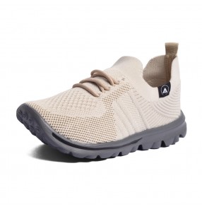 Over The Clouds Slip-ons - latte