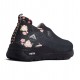 Blossom Breeze Slip-ons Full Black